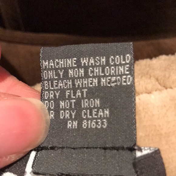 Kenneth Cole Black & White V Neck Squiggly Design Rap Around Tie On Side Sz S - Picture 6 of 10